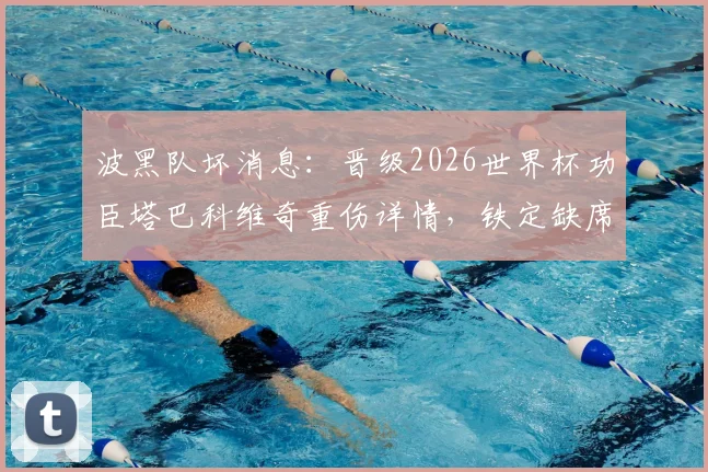 波黑队坏消息:晋级2026世界杯功臣塔巴科维奇重伤详情,铁定缺席,球队阵容如何调整?